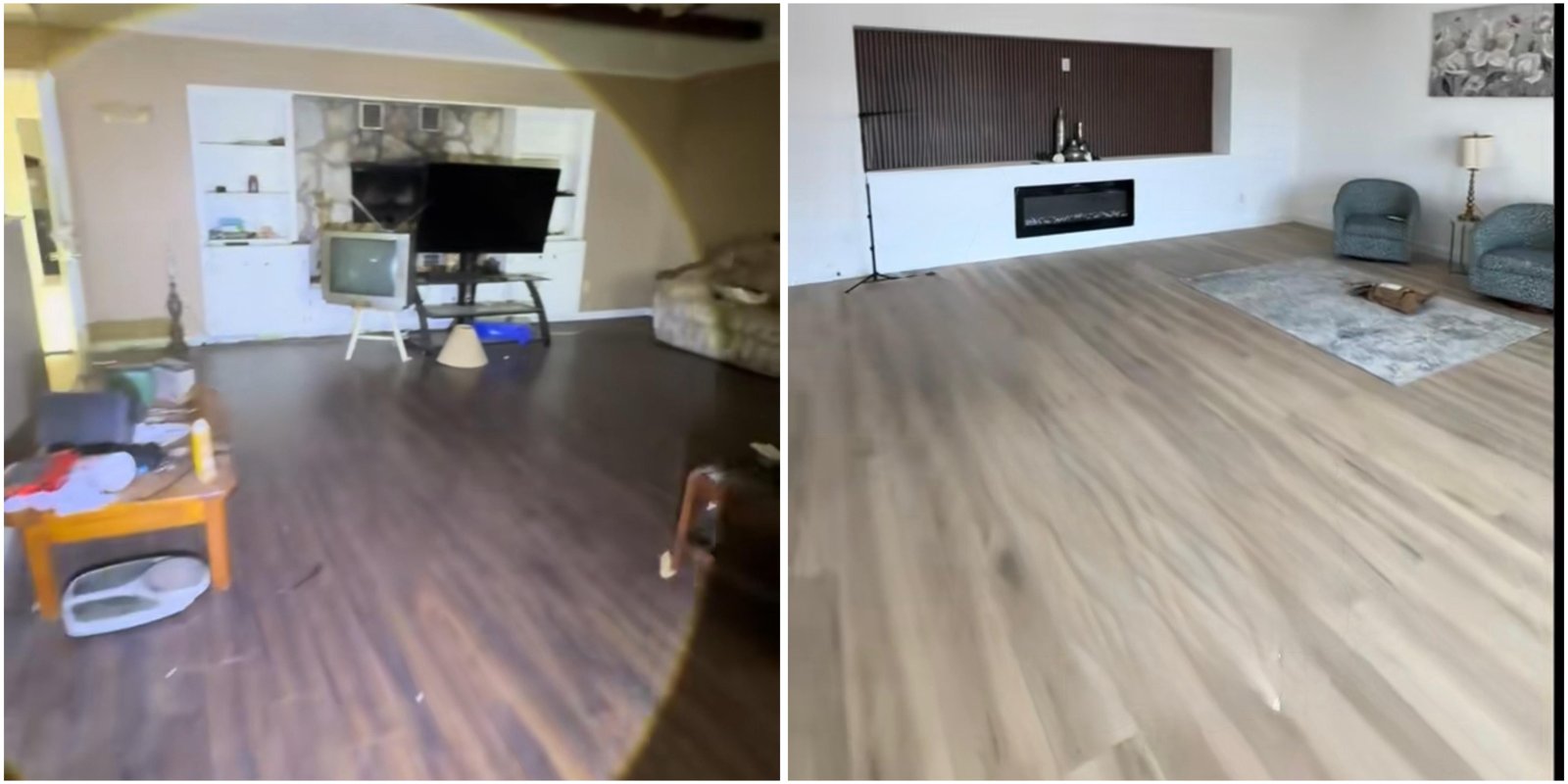Antes y después — Sala